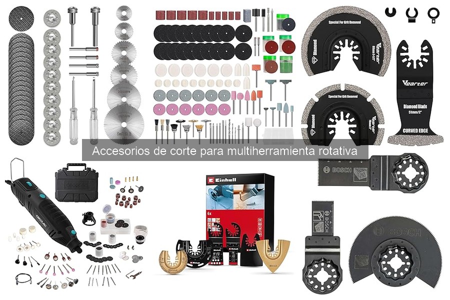Dónde comprar accesorios de corte para multiherramienta rotativa