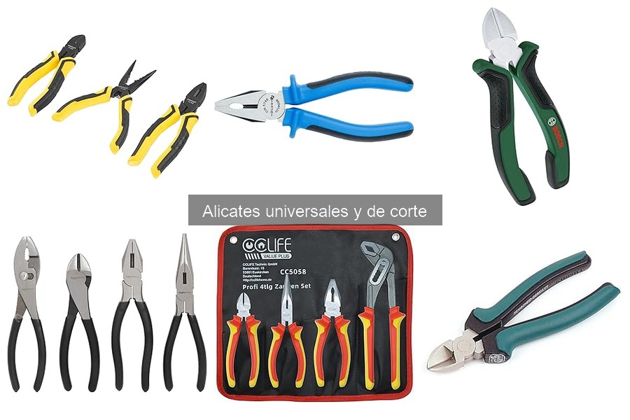 Dónde comprar alicates universales y de corte de calidad