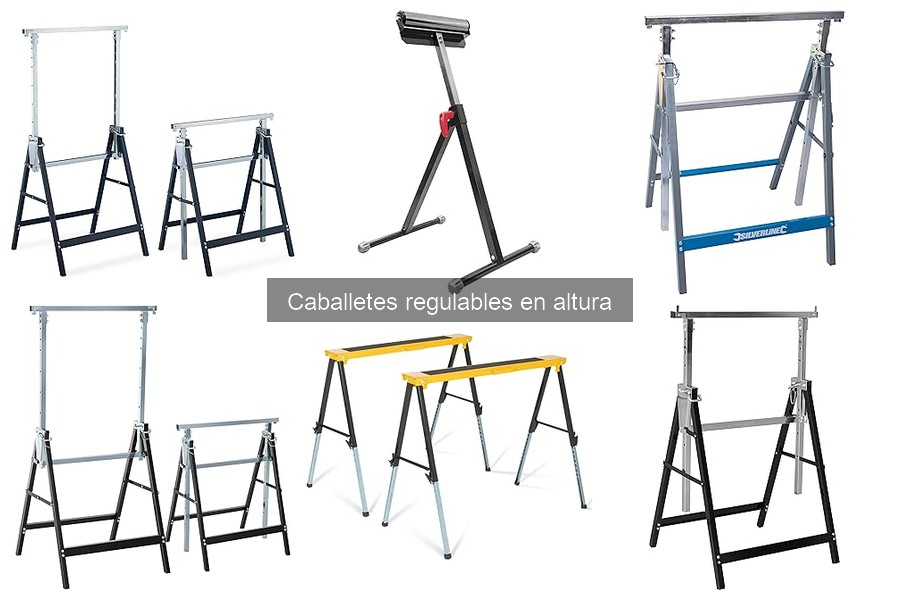 Dónde comprar caballetes regulables en altura: guía completa