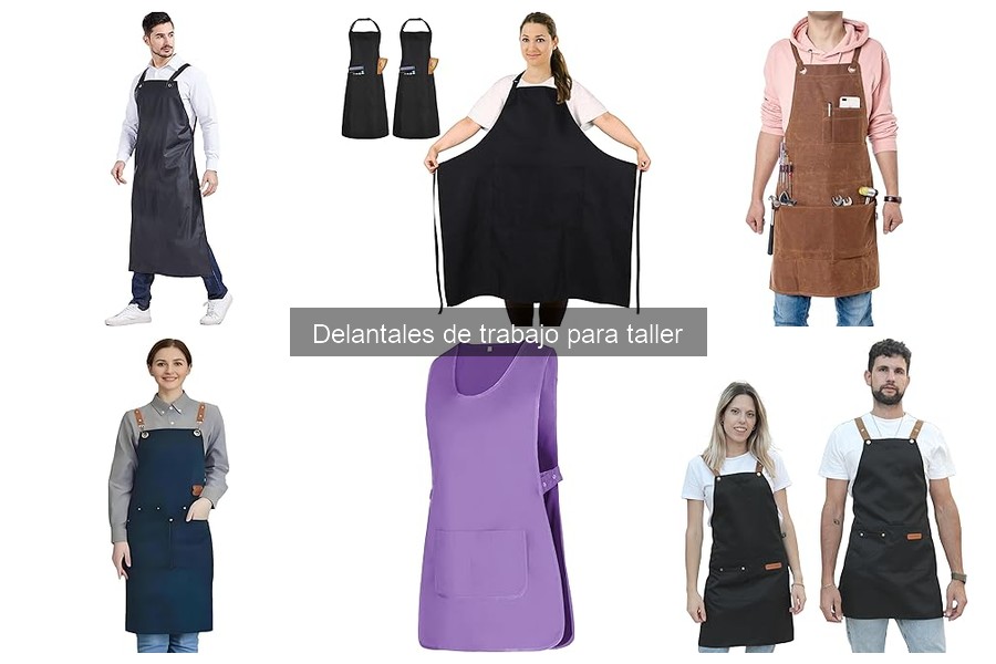 Dónde comprar delantales de trabajo online: Mejores opciones