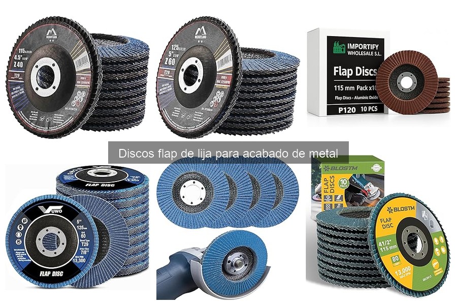 Dónde comprar discos flap de lija para metal fácilmente