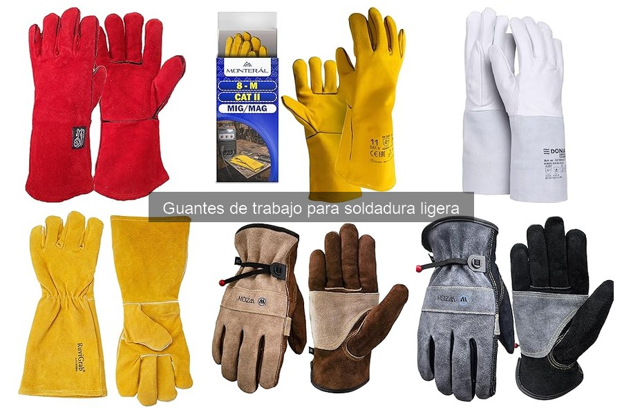 Dónde comprar guantes de trabajo para soldadura ligera