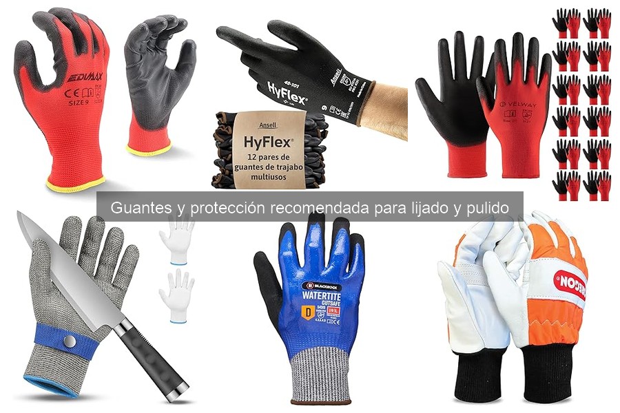 Dónde comprar guantes para lijado y pulido: las mejores opciones