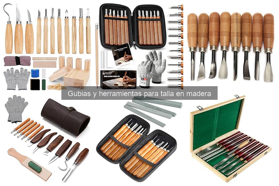 Dónde comprar gubias de talla en madera: precios y tiendas
