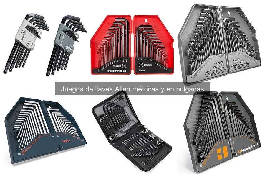 Dónde comprar juegos de llaves Allen a buen precio