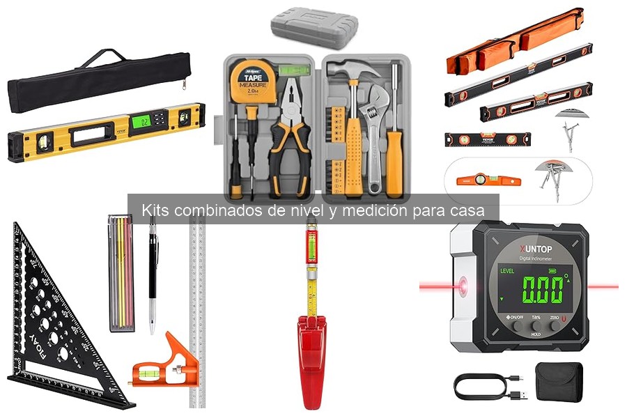 Donde comprar kits combinados de nivel y medición en oferta