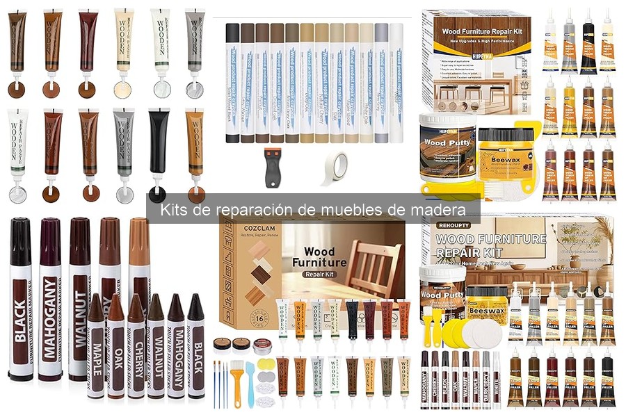 Dónde comprar kits de reparación de muebles de madera