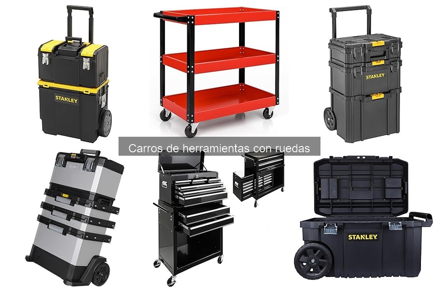 Dónde comprar los mejores carros de herramientas con ruedas