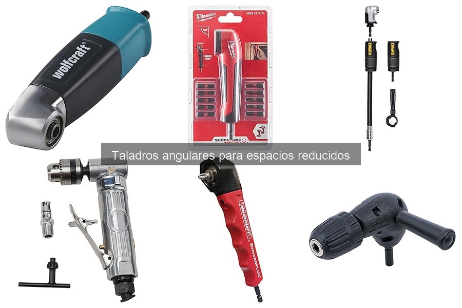 Dónde comprar los mejores taladros angulares para espacios reducidos