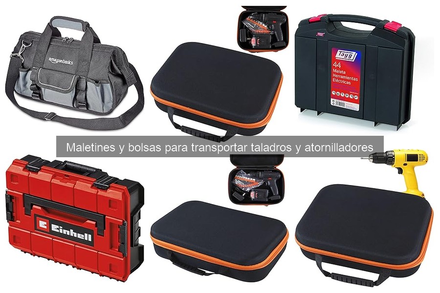 Dónde comprar maletines para taladros y atornilladores