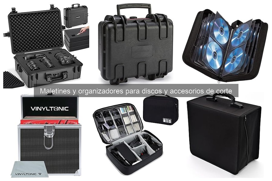 Dónde comprar maletines y organizadores para discos de corte