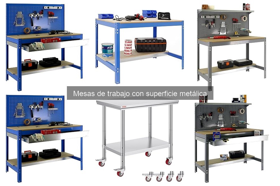 Dónde comprar mesas de trabajo metálicas: precios y ofertas