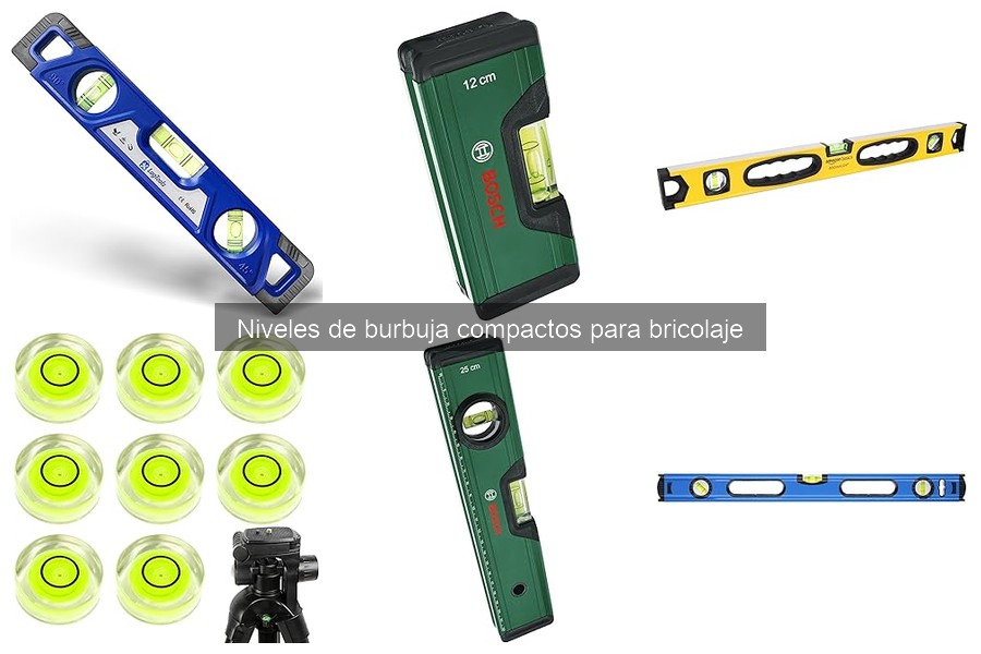 Dónde comprar niveles de burbuja compactos para bricolaje