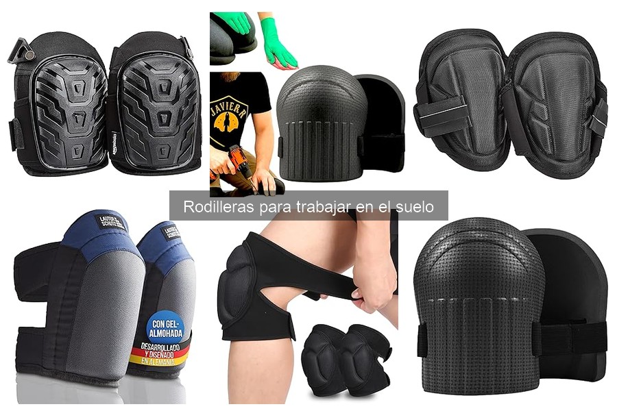 Dónde comprar rodilleras para trabajar en el suelo