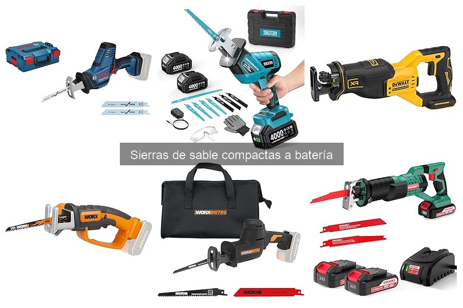 Dónde comprar sierras de sable a batería con garantía
