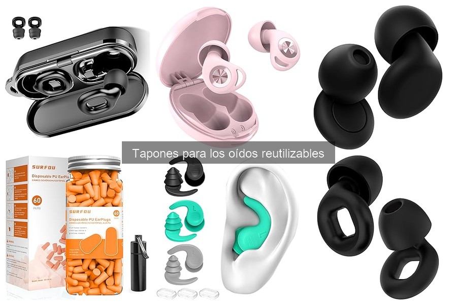 Dónde comprar tapones para los oídos reutilizables