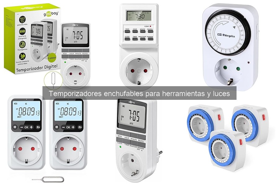 Dónde comprar temporizadores enchufables al mejor precio