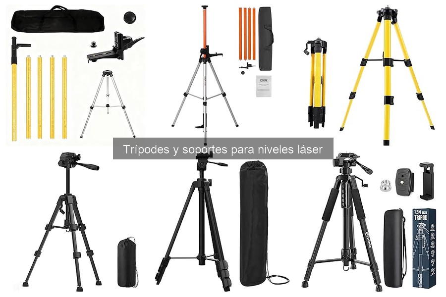 Dónde comprar trípodes para niveles láser: mejores lugares