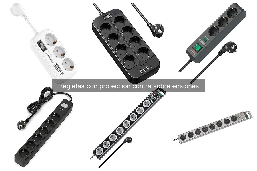 Efectos de no usar regletas con protección en dispositivos