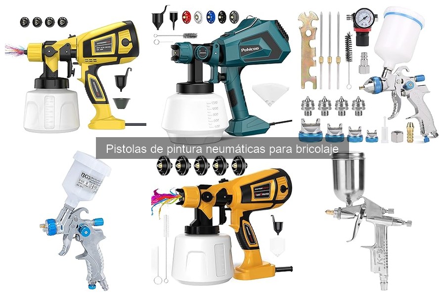 El mejor compresor para pistolas de pintura neumáticas