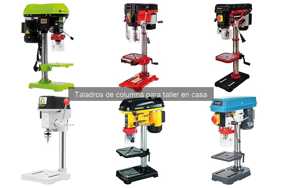El mejor taladro de columna para principiantes: guías y modelos