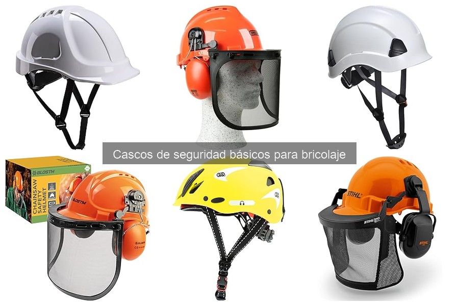 Errores al elegir un casco de seguridad para bricolaje