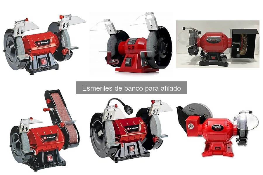 Errores comunes al afilar con esmeriles de banco