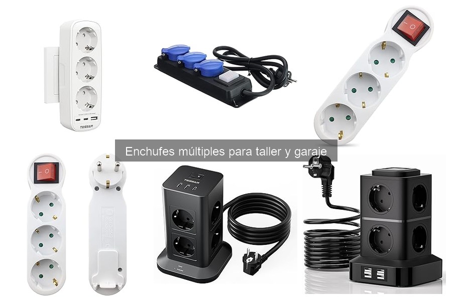 Errores comunes al elegir enchufes múltiples para el taller