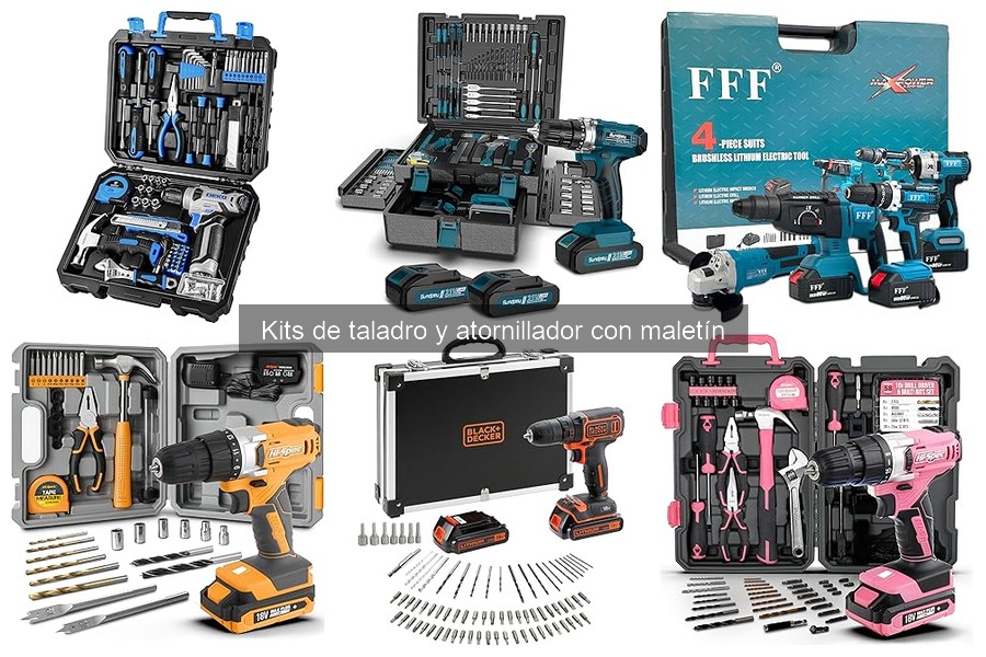 Errores comunes al elegir kits de taladro y atornillador