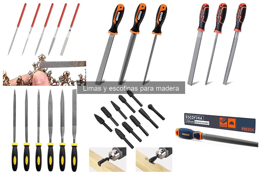 Errores comunes al elegir limas y escofinas para madera