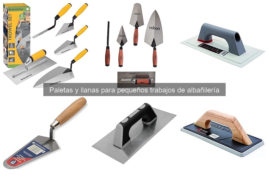 Errores comunes al elegir paletas y llanas de albañilería