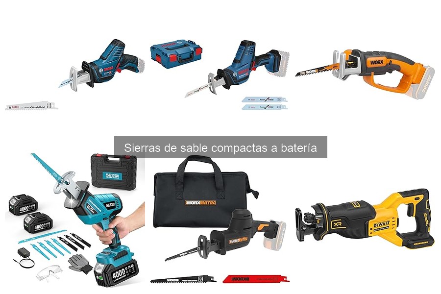 Errores comunes al elegir sierras de sable a batería