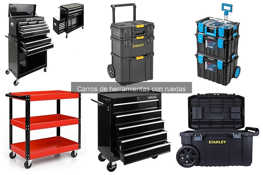Errores comunes al elegir un carro de herramientas con ruedas