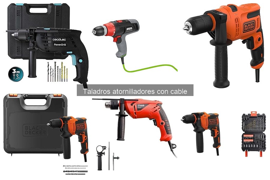 Errores comunes al elegir un taladro atornillador con cable