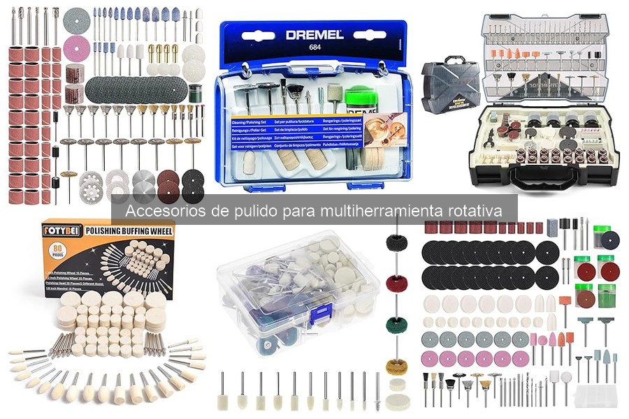 Errores comunes al usar accesorios de pulido Dremel