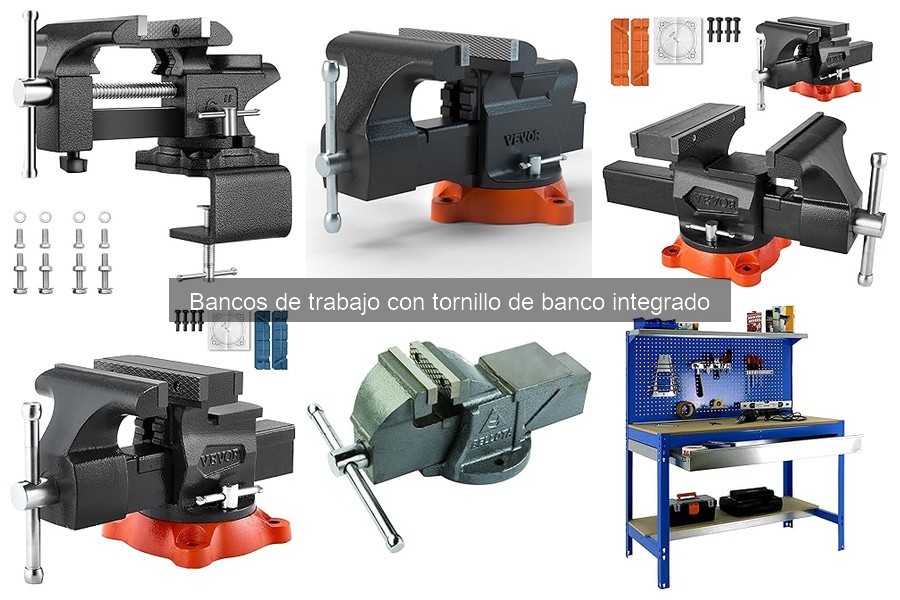 Errores comunes al usar bancos de trabajo con tornillo de banco