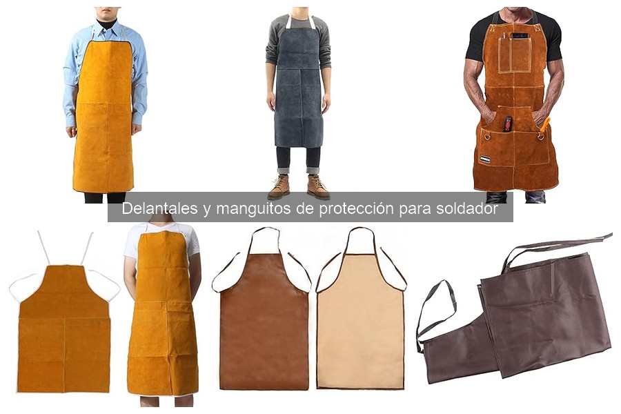 Errores comunes al usar delantales y manguitos de soldador