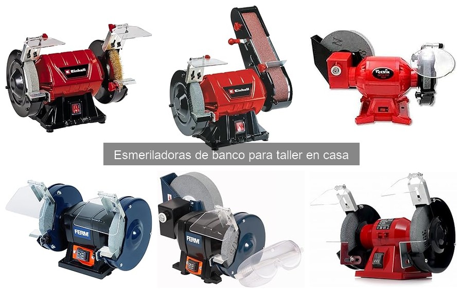 Errores comunes al usar esmeriladoras de banco