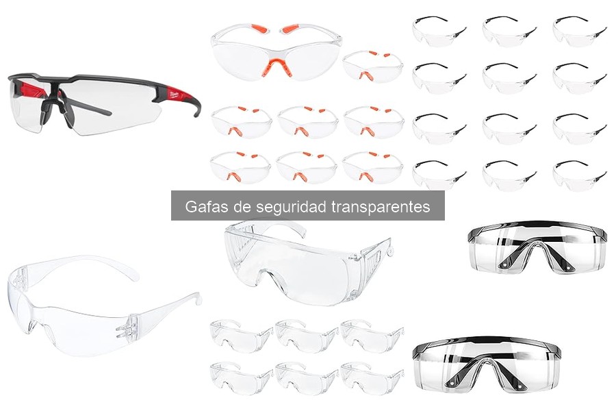 Errores comunes al usar gafas de seguridad transparentes