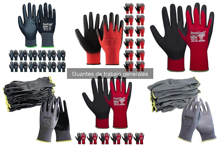 Errores Comunes al Usar Guantes de Trabajo Generales