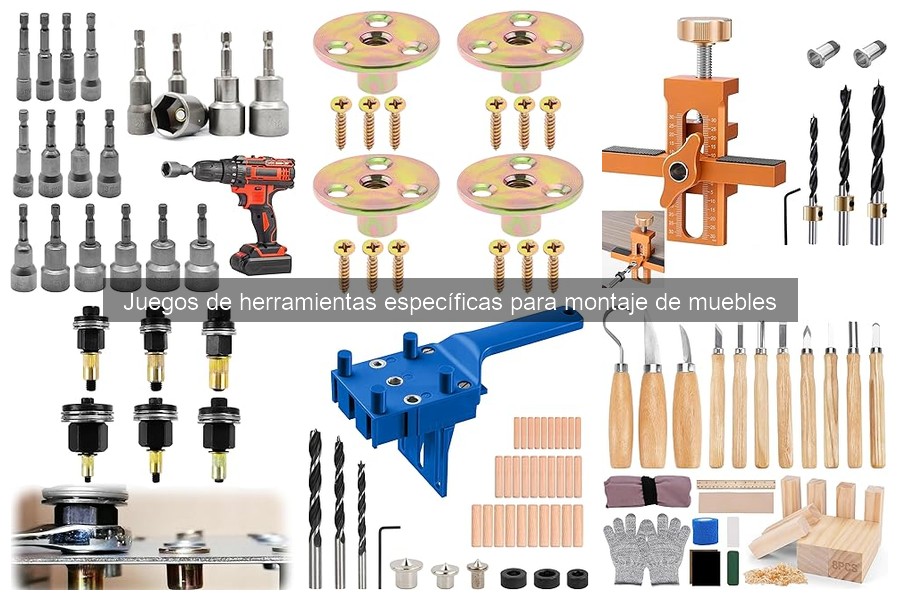 Errores comunes al usar juegos de herramientas para muebles