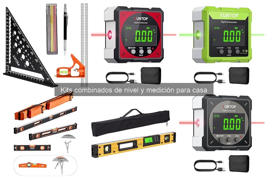 Errores comunes al usar kits combinados de nivel y medición