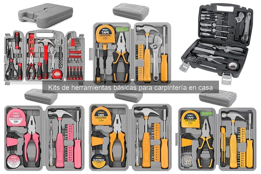 ** Errores comunes al usar kits de herramientas de carpintería