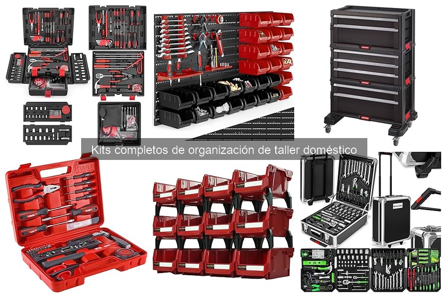 Errores comunes al usar kits de organización de taller