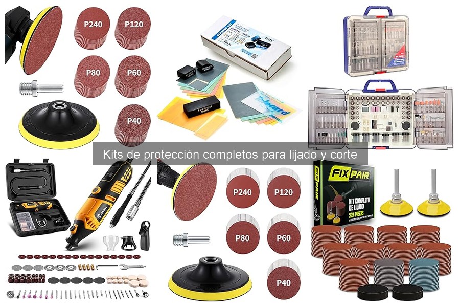 Errores comunes al usar kits de protección para lijado y corte