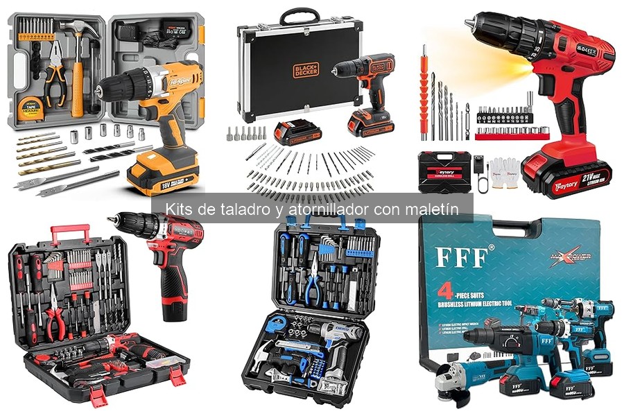 Errores comunes al usar kits de taladro y atornillador