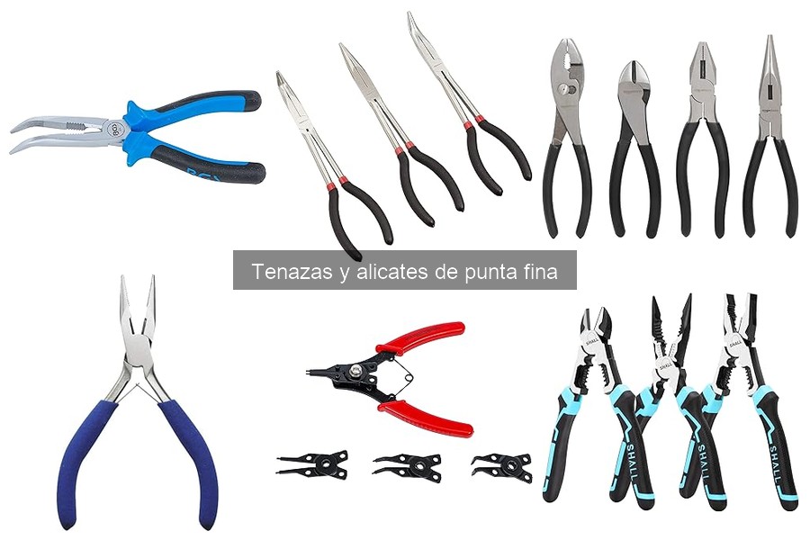 Errores comunes al usar tenazas y alicates de punta fina