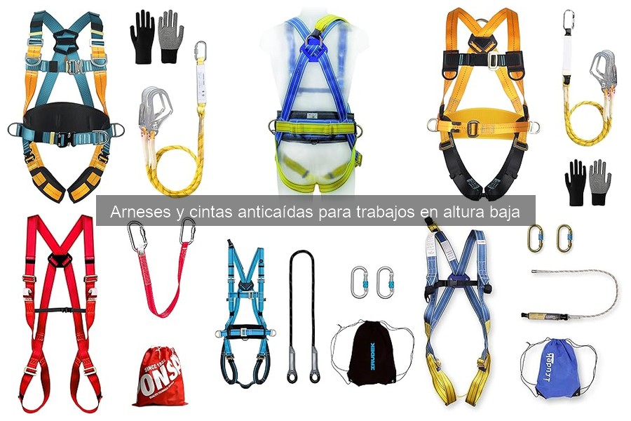 Errores comunes con arneses y cintas anticaídas en trabajos