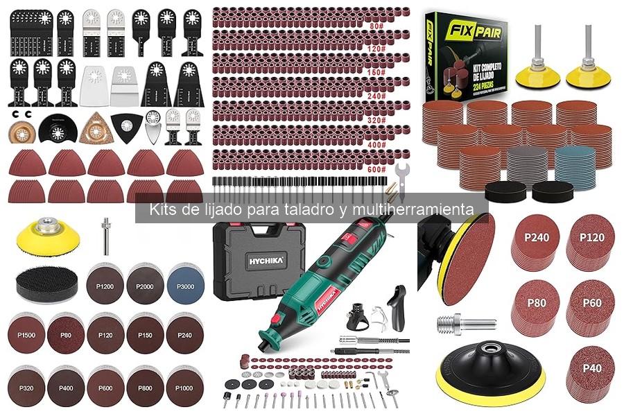 Errores comunes con kits de lijado y cómo evitarlos