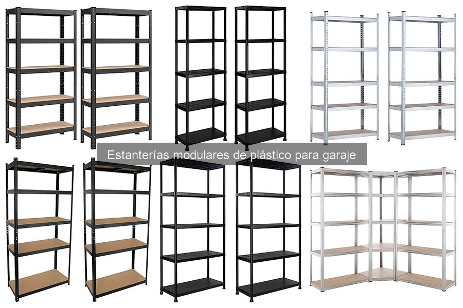 Estanterías Modulares de Plástico para Garaje: Características y Usos